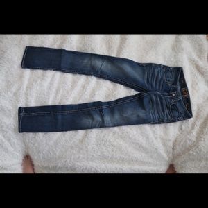 Buckle Black Straight legged jeans